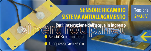Sistemi Antiallagamento Osmosi inversa Componenti Elettrovalvole Sensori Blocco Acqua Ingresso